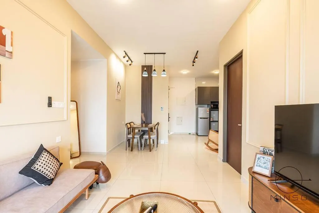 Kingsbay A #Seaview #Woodenstyle #4Pax Apartment Johor Bahru