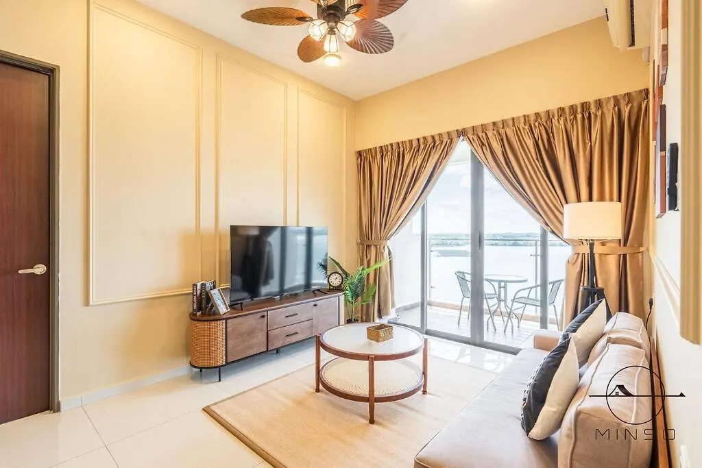 Апартаменты Kingsbay A #Seaview #Woodenstyle #4Pax Джохор-Бару 0*,  Малайзия