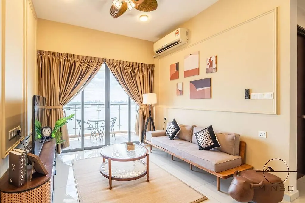 Апартаменты Kingsbay A #Seaview #Woodenstyle #4Pax Джохор-Бару